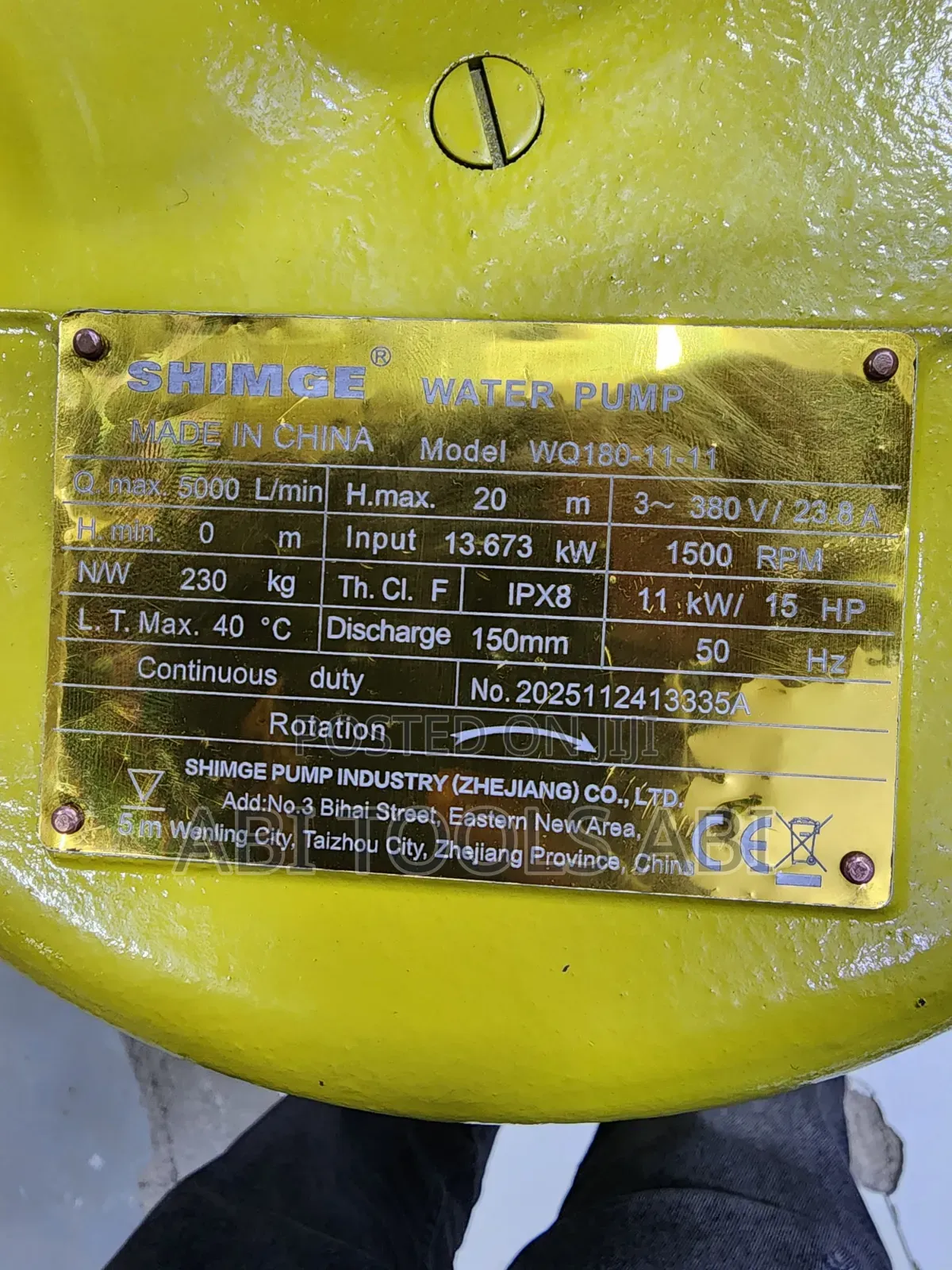 Shimji Water Pump