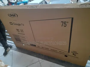 Orbit Smart Qled Googel Tv 75 Inch Andraid Framless 2026 Quality Ja