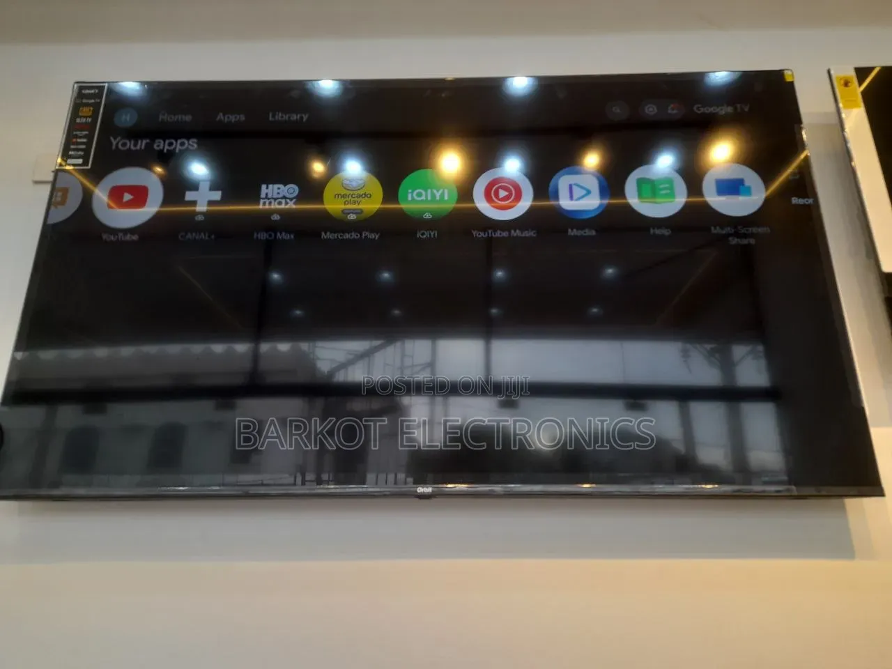 Orbit Smart Qled Googel Tv 75 Inch Andraid Framless 2026 Quality Ja