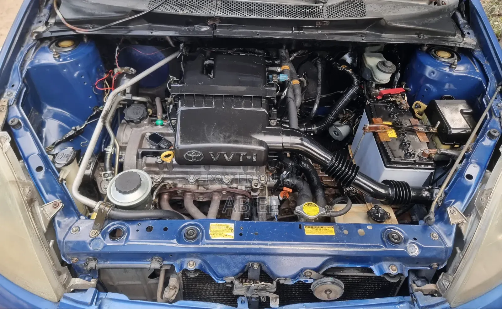 Toyota Vitz 2001 Blue