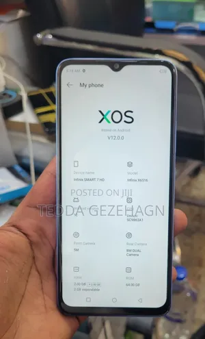 Infinix Smart 7 HD 64 GB Blue