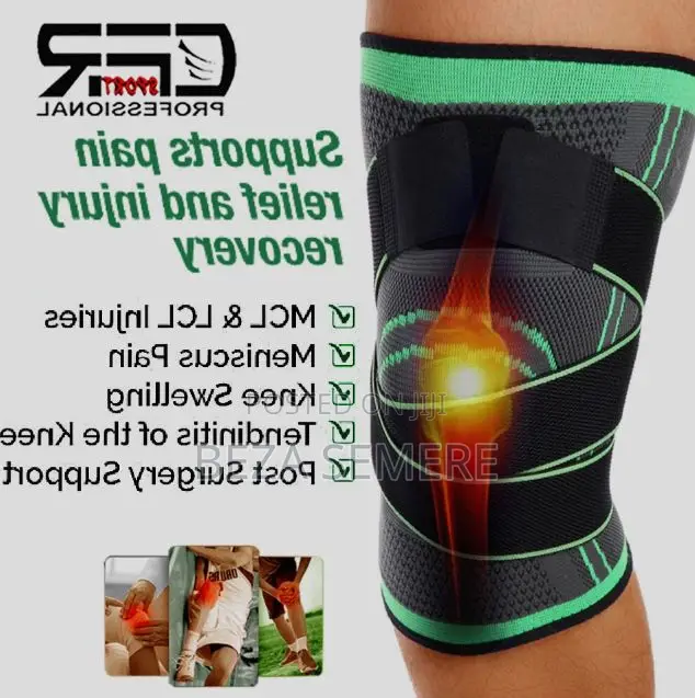Ergonomic Knee Wrap Belt – Full Motion Joint Guard For Men Women