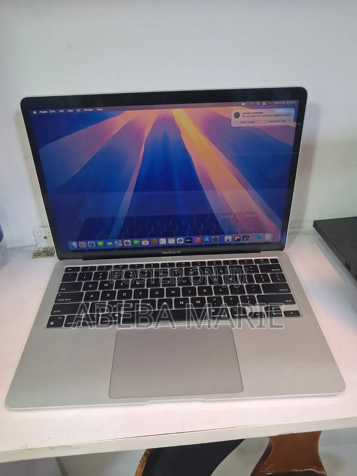 New Laptop Apple MacBook Air 2020 M1 8GB Apple M1 SSD 128GB
