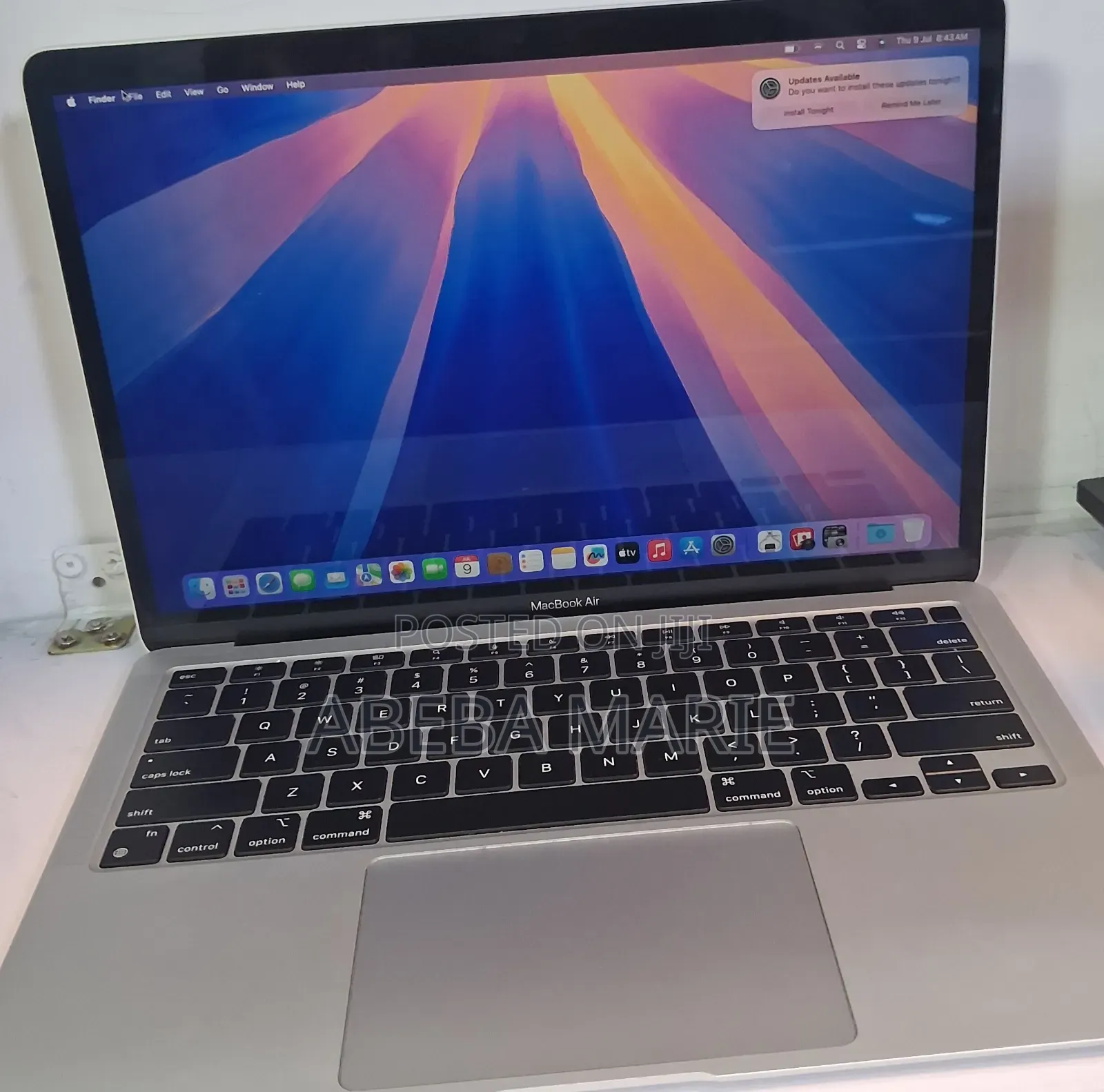 New Laptop Apple MacBook Air 2020 M1 8GB Apple M1 SSD 128GB