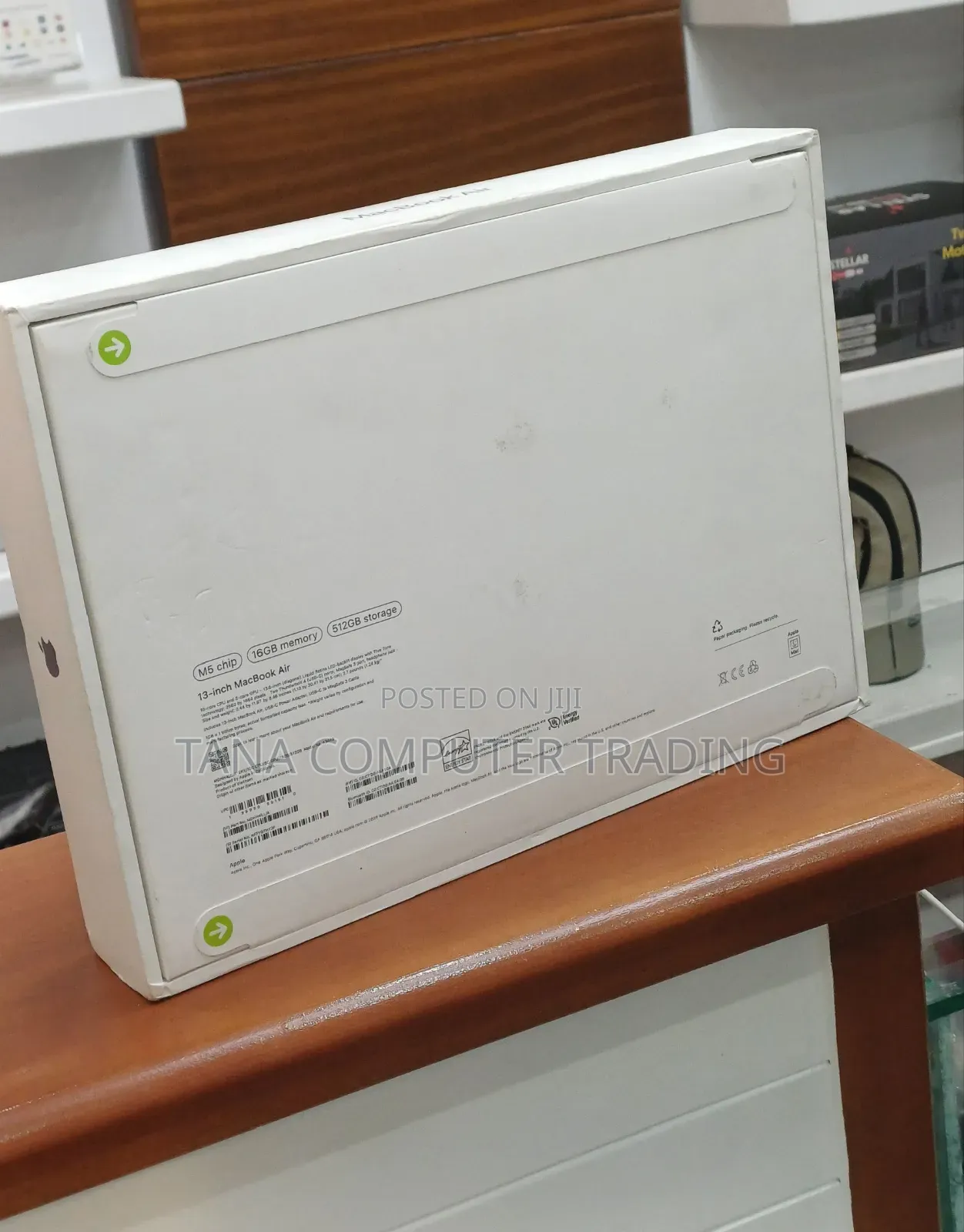 New Laptop Apple MacBook Air 2026 M5 16GB Apple M5 SSD 512GB