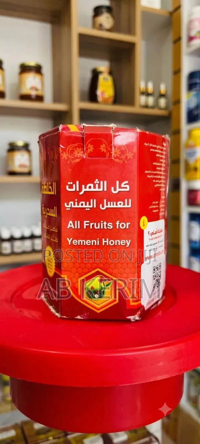 Yemeni Honey With Natural Herbs and Fruit Extracts.