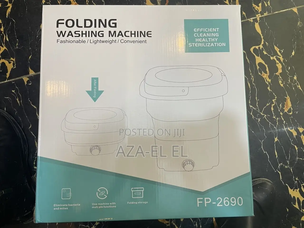 የተጣጣፊ ማጠቢያ ማሽን Fp-2690 – አዲስ