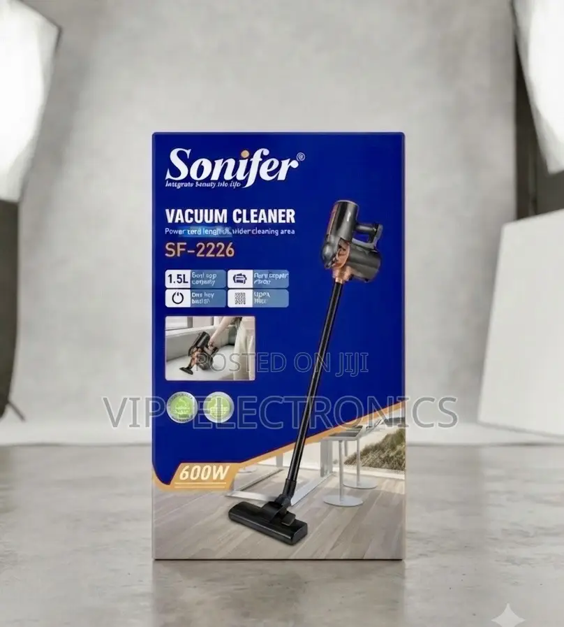 Sonifer Corded Stick Vacuum Cleaner 1.5l- 600w