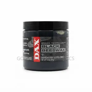 Dax Black Beeswax Hair Pomade 14oz – Braids Twists Locks Styling