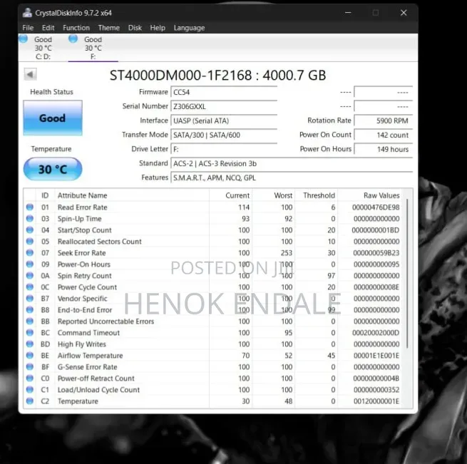 Seagate Desktop HDD