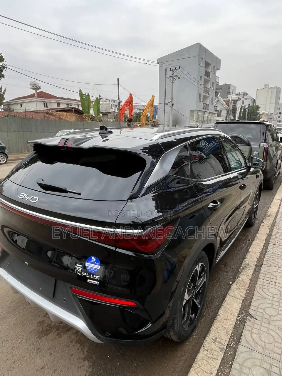New BYD Yuan Plus 2025 Black
