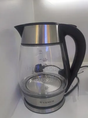 ‎ኦሪጅናል የቪነስ መስተዋት የኤሌክትሪክ ጆግ (Venus Glass Electric Kettle - 1.7l)