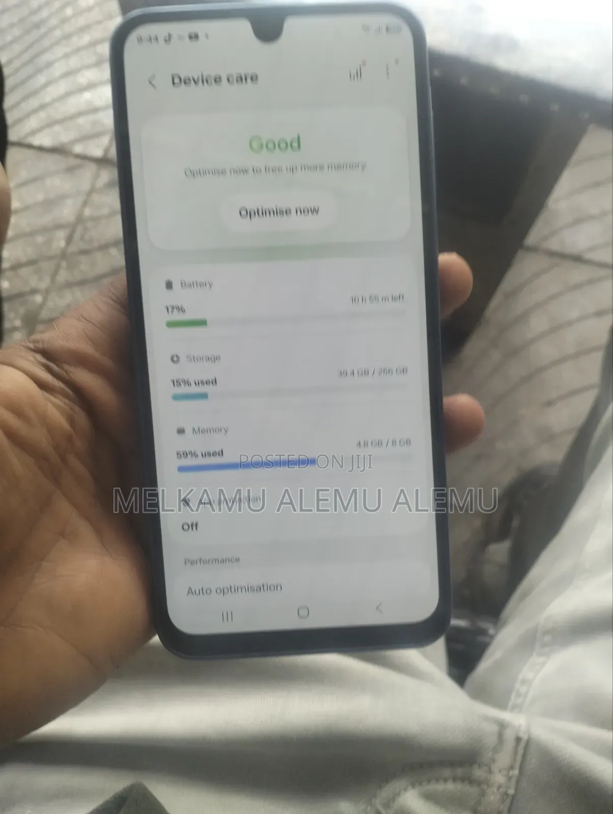 New Samsung Galaxy A17 5G 256 GB Blue