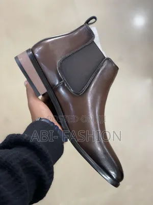 High Quality Leather Boots Mens Master Quality