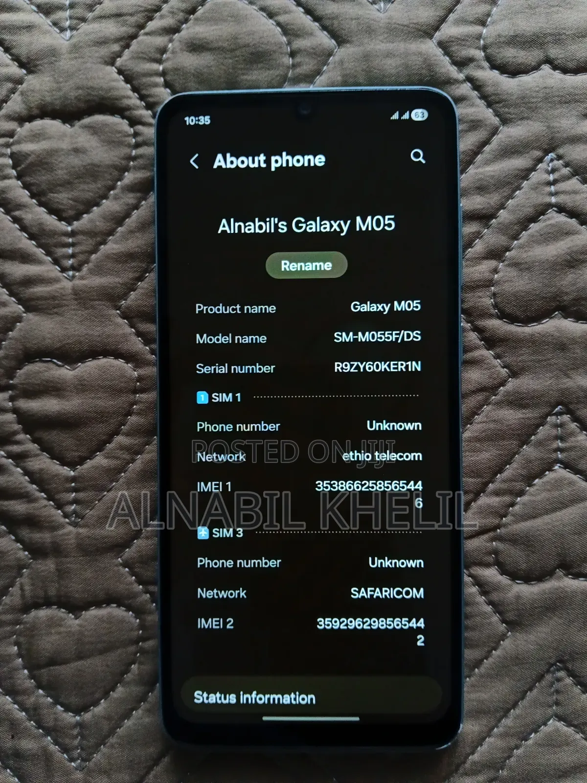New Samsung Galaxy M05 64 GB Blue