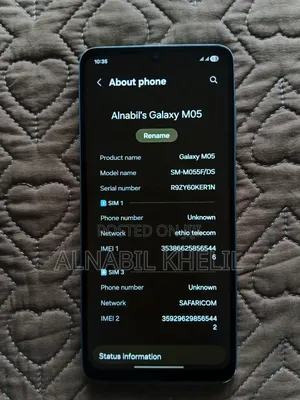 New Samsung Galaxy M05 64 GB Blue