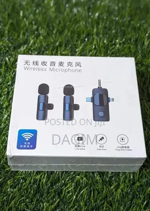 3 in 1 Double Mic Wireless Microphone