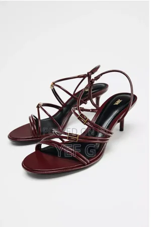 High-Heel Strappy Sandals From Zara