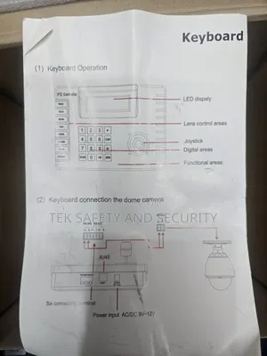 CCTV PTZ Control/ Speed Dome Controller/ CCTV Joystick