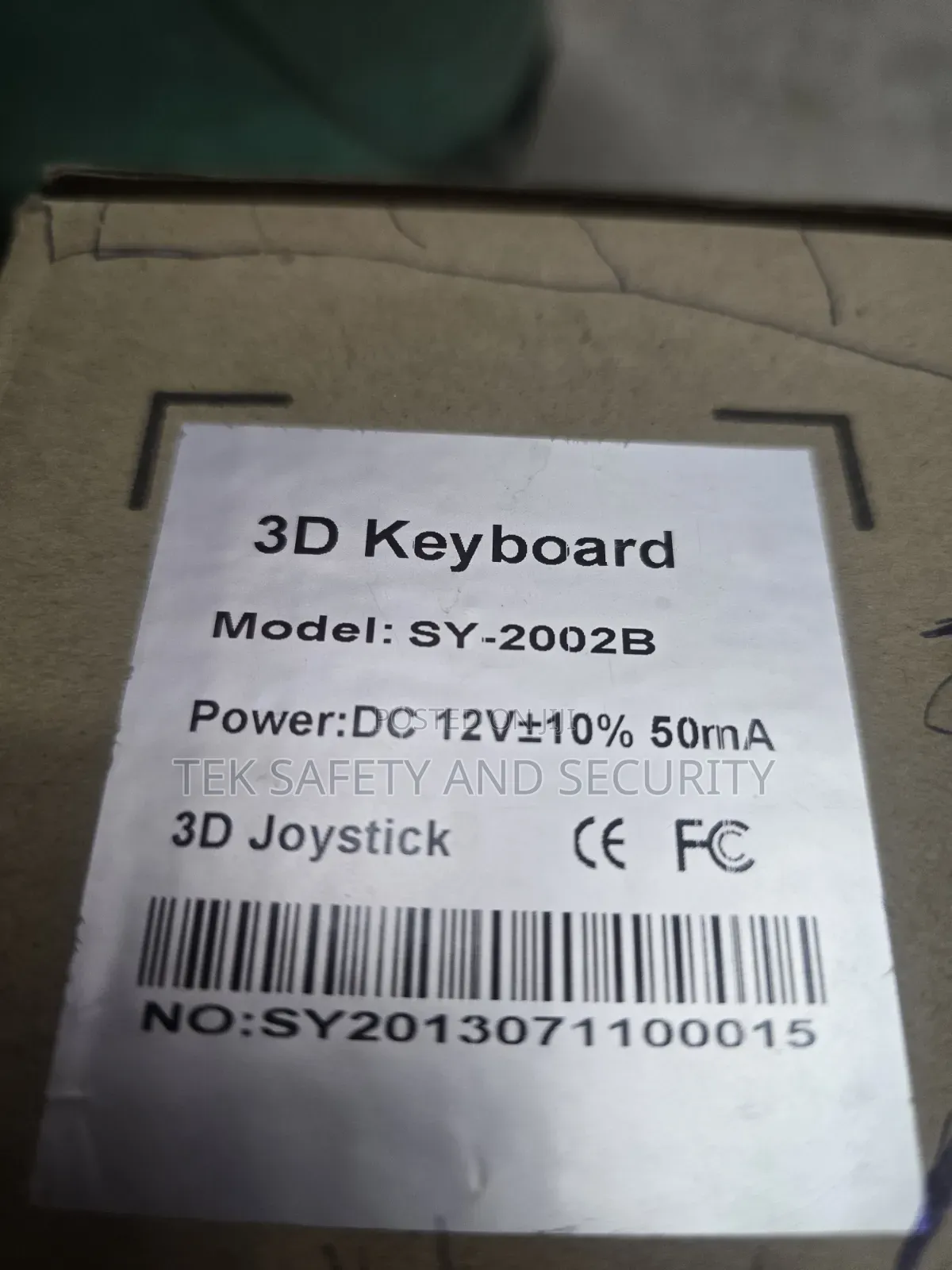 Analog 3d PTZ Camera Keyboard Controller/ CCTV Joystick