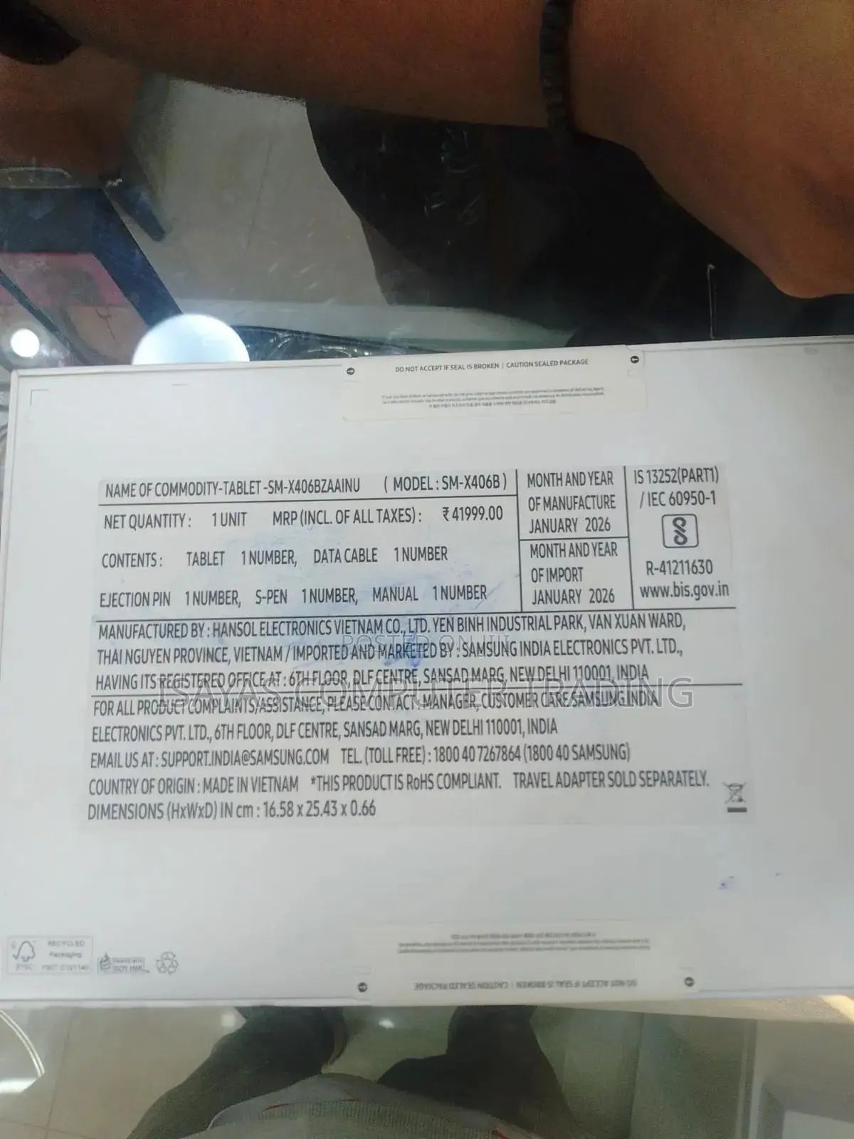 New Samsung Galaxy Tab S10 Lite 128 GB