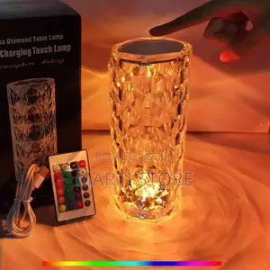 Led Crystal Diamond Table Lamp
