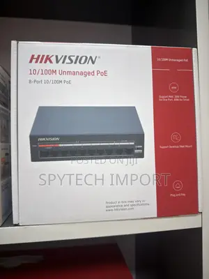 Hikvision 8 Port Poe Switch