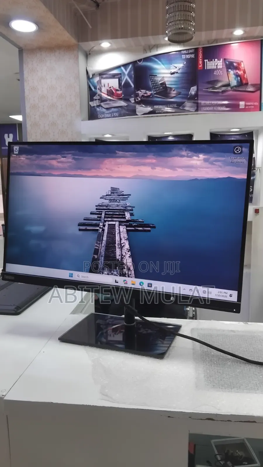 Brand New Lenovo 27" Inch Frameless Monitor 2022/23