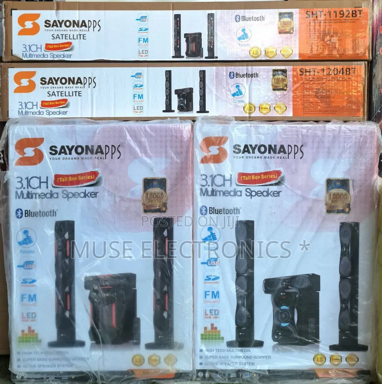 Sayona 3.1 Multimedia Speaker