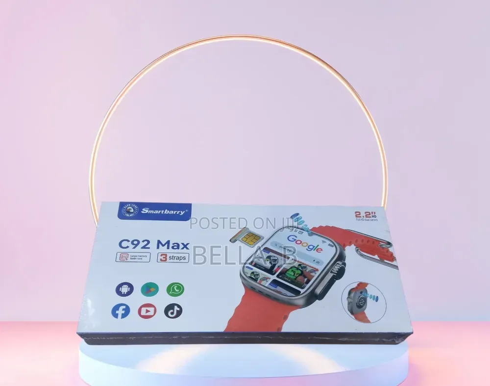 C92 Max Smart Watch : The Smart Watch That Does More.