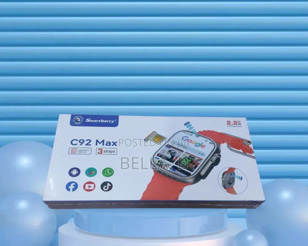 C92 Max Smart Watch : Your Fitness Partner.