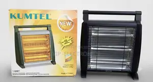 Kumtel Room Heater 1000w Quartz Electric Heater –3 Tube Made in Turkey