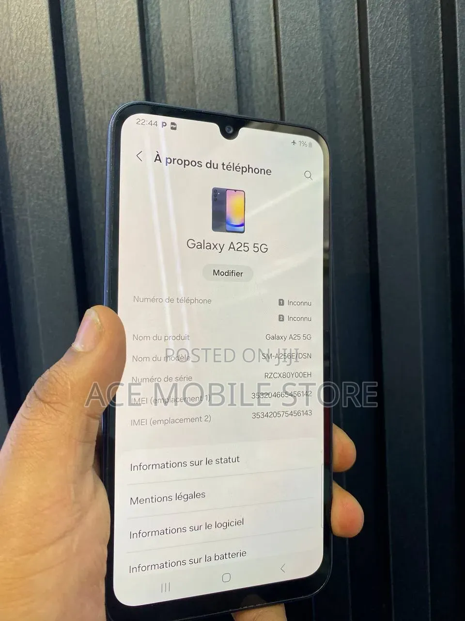 Samsung Galaxy A25 256 GB Blue