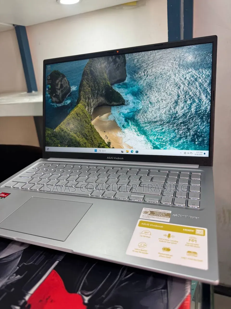 New Laptop Asus VivoBook 15 X505BA 16GB AMD Ryzen 7 SSD 512GB