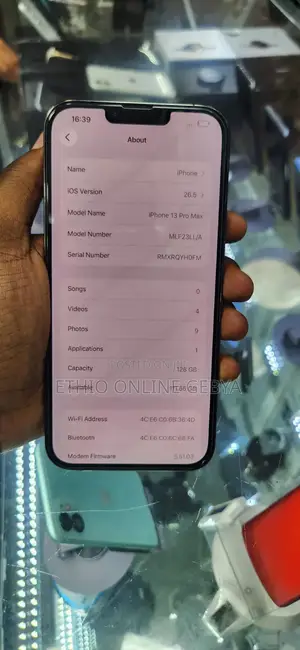 New Apple iPhone 13 Pro Max 128 GB Black