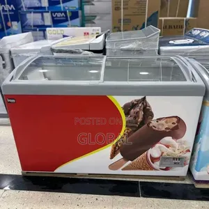 Display Deep Ic Cream Freezer