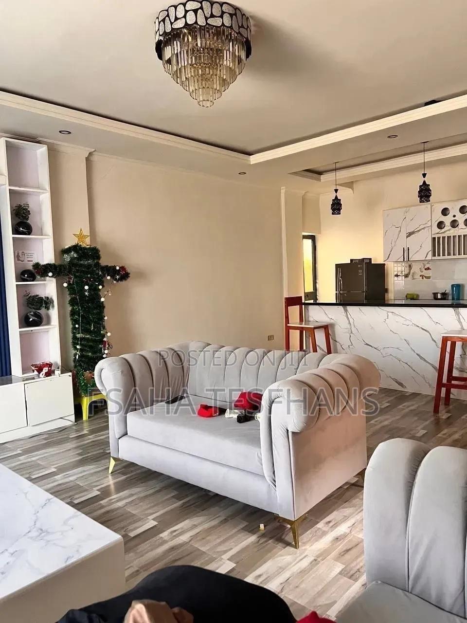 Furnished 2bdrm Apartment in Apartment, Bole for rent
