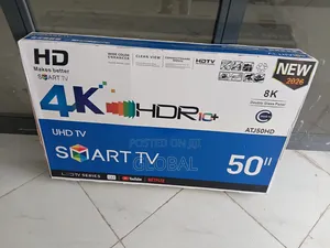 Hd 50"Inch New 2026 Smart Tv