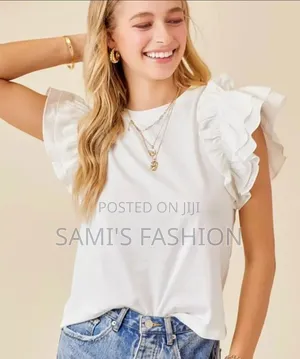 Blythe White Crew Neck T-Shirt