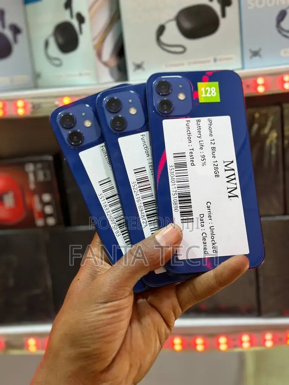 New Apple iPhone 12 128 GB Blue