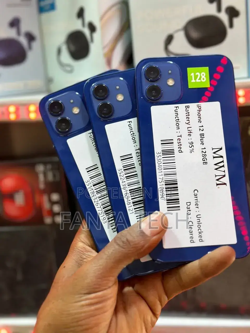 New Apple iPhone 12 128 GB Blue