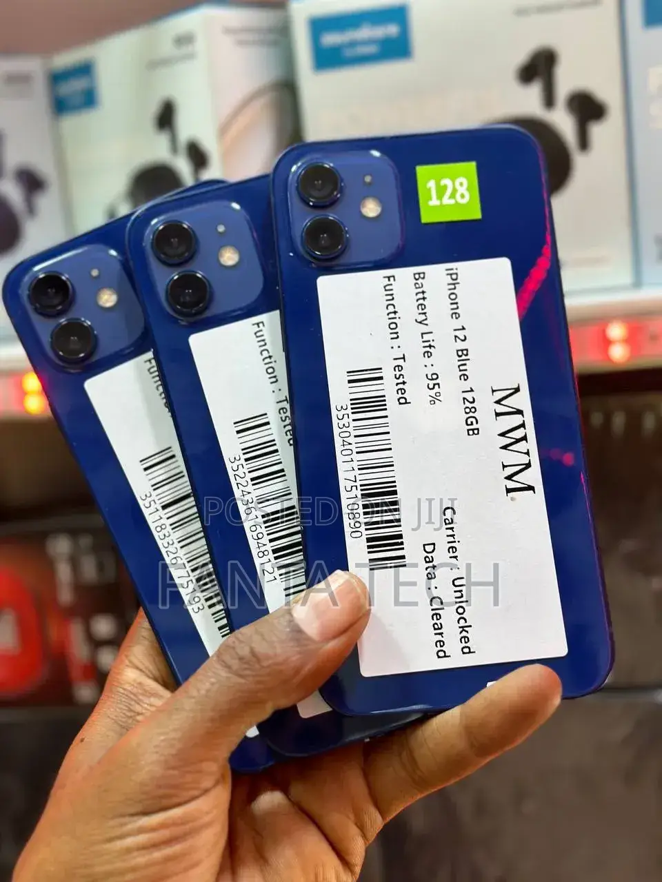 New Apple iPhone 12 128 GB Blue