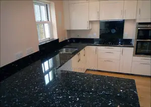 Imported Black Galaxy Granite - 220x63