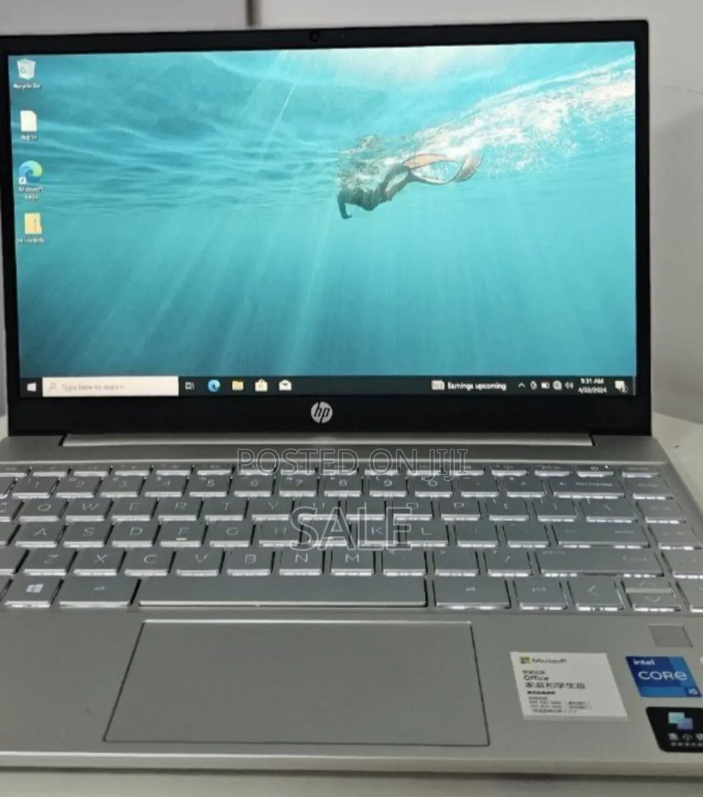 New Laptop HP Pavilion 15 8GB Intel Core i5 SSD 512GB