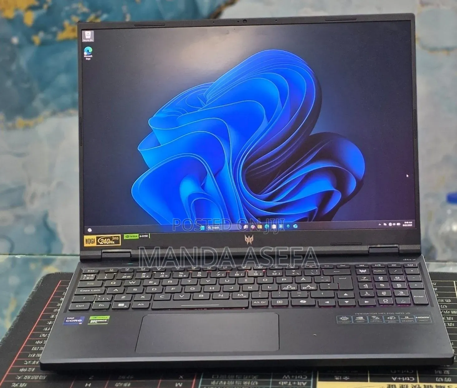 New Laptop Acer Predator Helios Neo 16 16GB Intel Core i9 SSD 1T