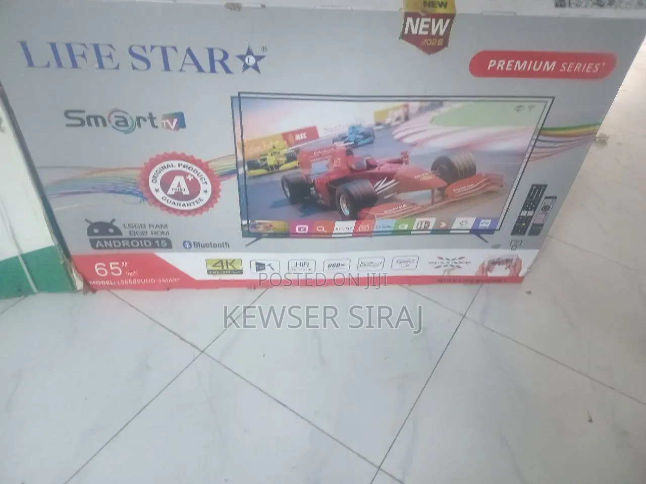 Life Star 65inch Tv Smart Android