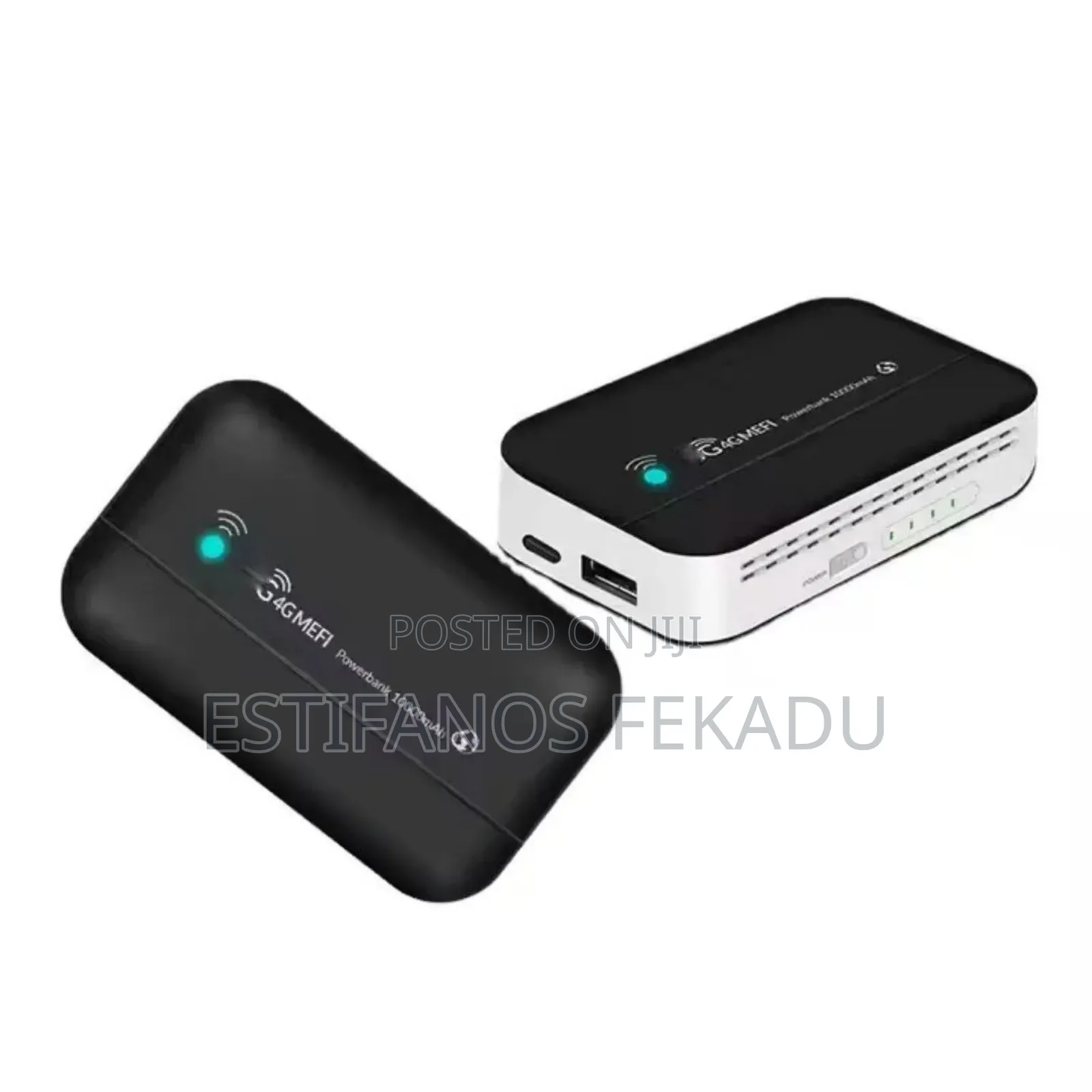 Wifi እና Powerbank በአንድ ላይ (Wifi Router With Powerbank)