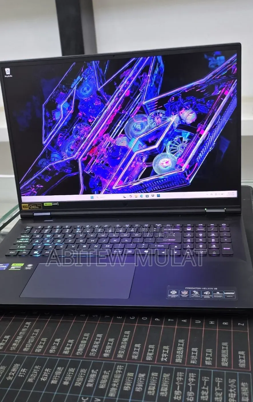 New Laptop Acer Predator Helios Neo 16 32GB Intel Core i9 SSD 1T