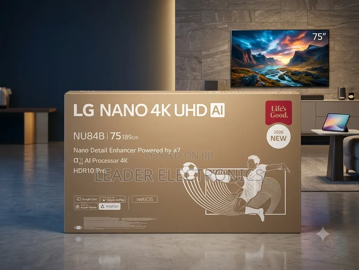 Lg Nano Tv 75-Inch Uhd – New 2026 Model | Smart Entertainment