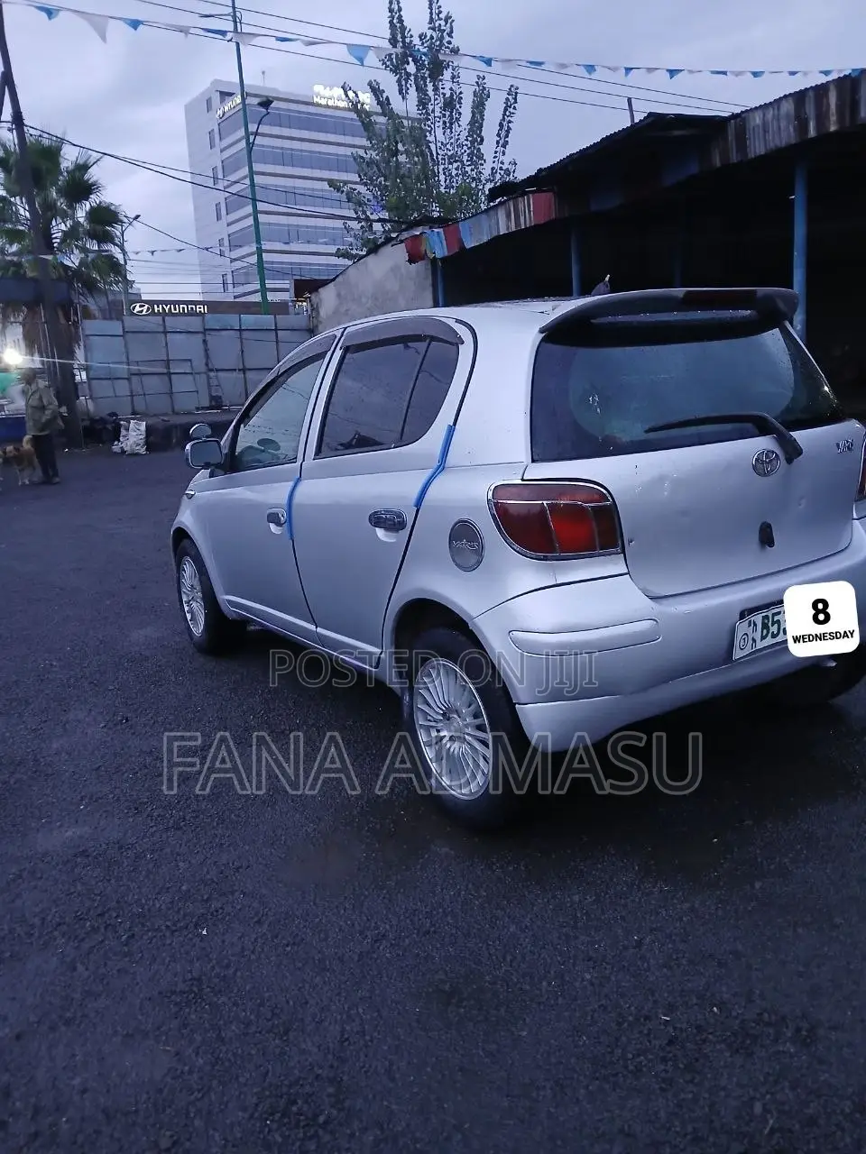 Toyota Vitz 2003 Silver